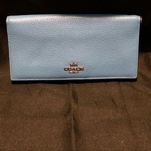 Coach leather wallet